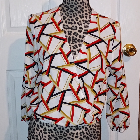 Olm woman's Large Long Sleeve Blouse - Picture 1 of 6